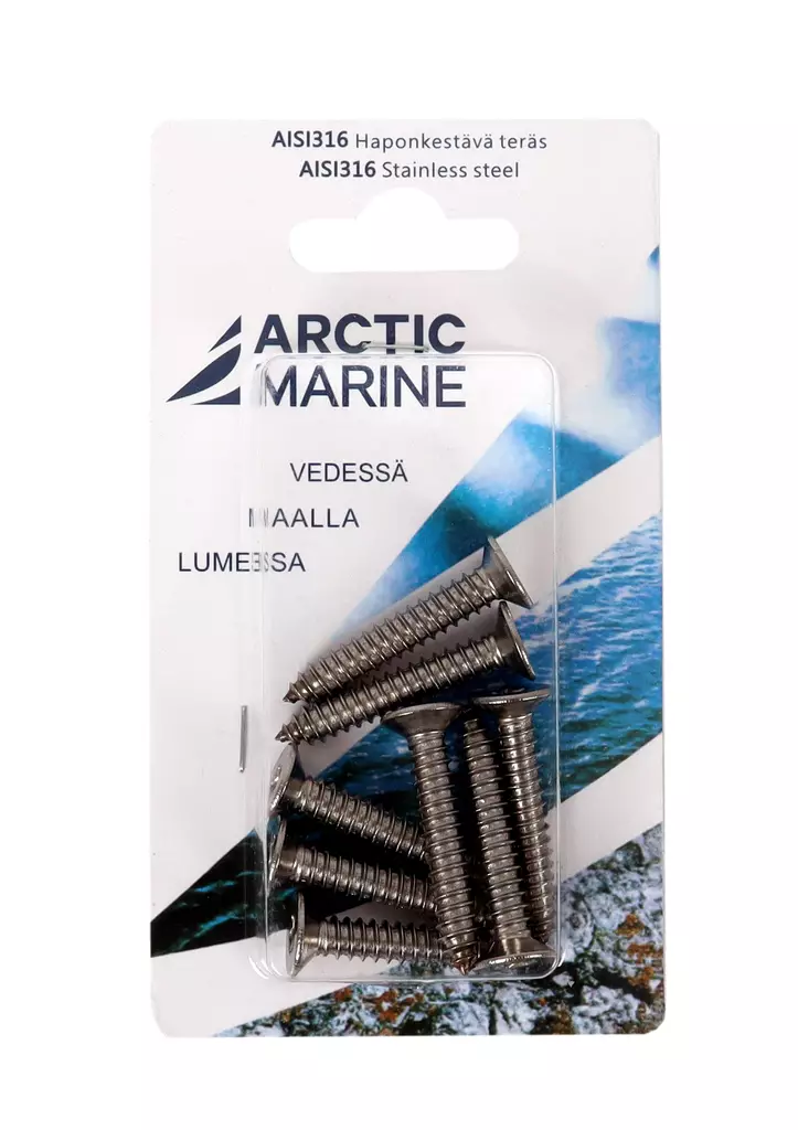 Arctic Marine levyruuvi 6,3 mm - Ruuvit ja naulat - 6430045421944 - 1