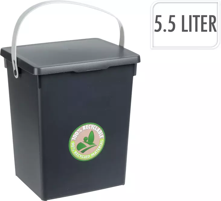 Biojäteastia 5,5 litraa - Roskien käsittely - 8720573387644 - 1