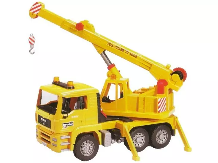 Bruder MAN nosturikuorma-auto - Bruder työkonelelut - 4001702027544 - 1