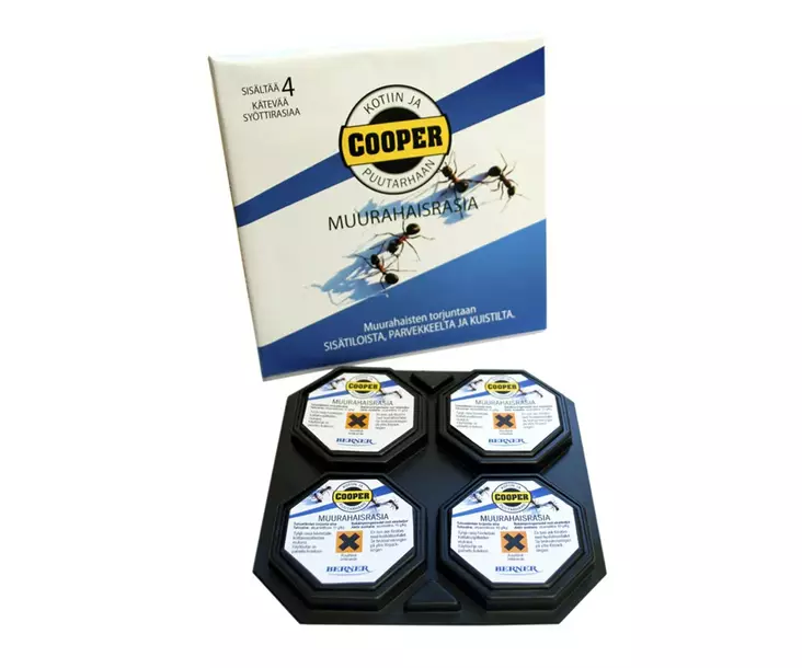 Cooper muurahaisrasia 4 kpl - Muurahaisten torjunta - 6416793900184 - 1