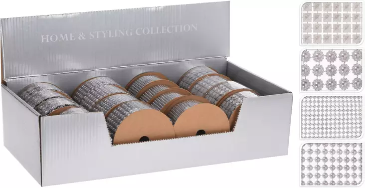 Diamond koristenauha 4x270 cm - Askartelutarvikkeet - 8719202356694 - 1