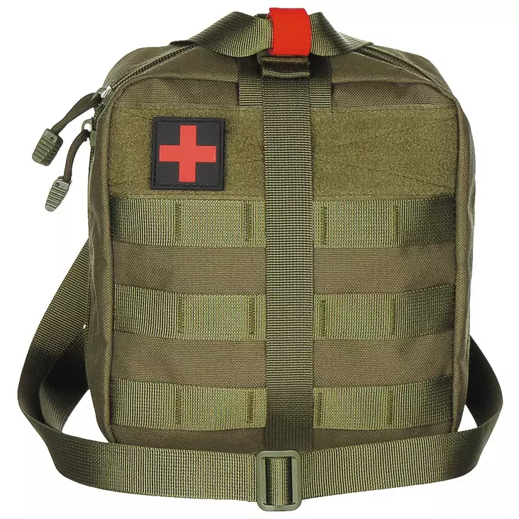 Ensiapulaukku iso "Molle" OD green - Retkeilyasusteet - 4044633197504 - 1