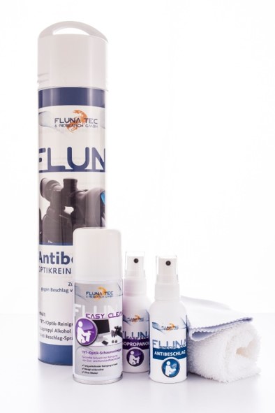Fluna Tec Anti-Fog Optics Care Set - Ase- ja ampumatarvikkeet - 9120041426254 - 1