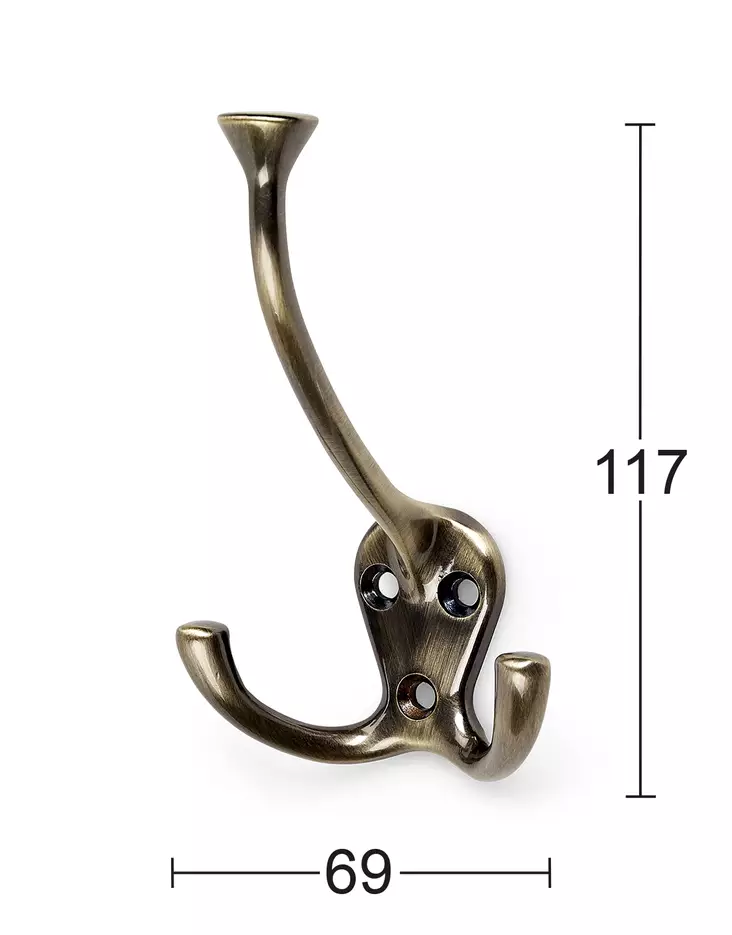 Habo koukku 1031 antiikki - Seinäkoukut, naulakot - 6420614024324 - 1