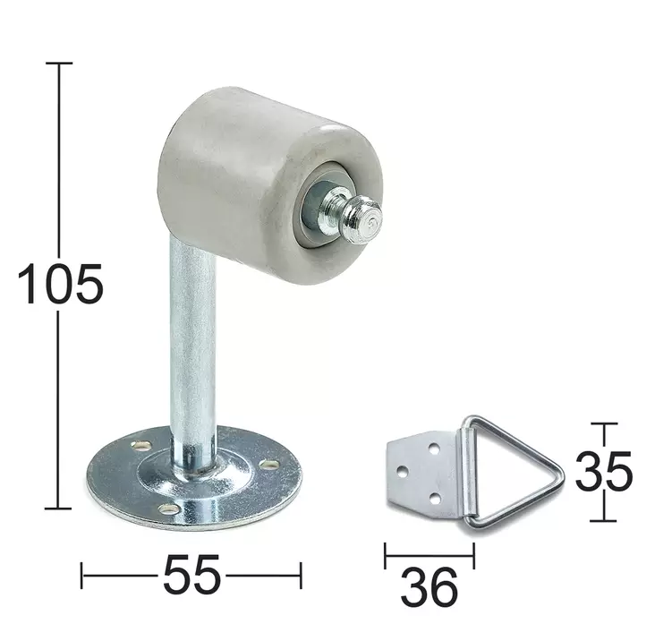 Habo ovenkiinnitin 2660 sinkitty - Muut ovitarvikkeet - 7317900052644 - 1