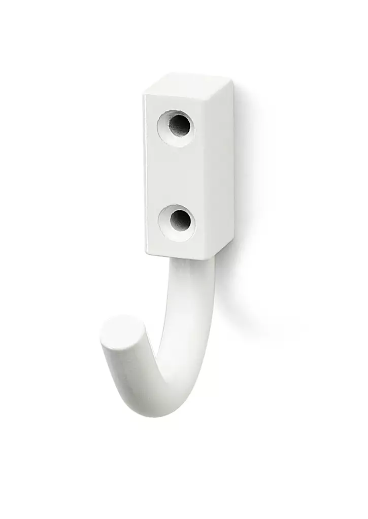 Habo pyyhenaulakko 840 1 valkoinen - Seinäkoukut, naulakot - 7317900101564 - 1