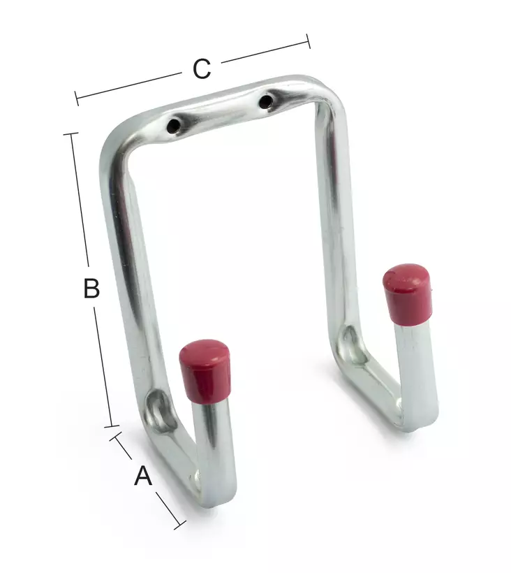 Habo varastokoukku sinkitty - Seinäkoukut, naulakot - 7317900113284 - 1