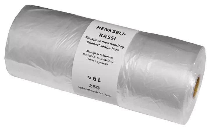 Henkselikassi 6 litraa 250 kpl/rll - Säilöntätuotteet - 6410411982934 - 1