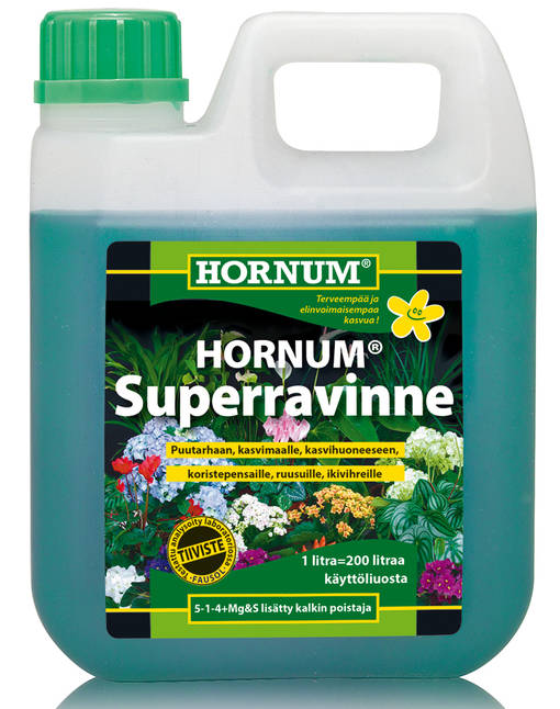 Hornum Superravinne 1 litra - Mullat ja lannoitteet - 5701195902814 - 2