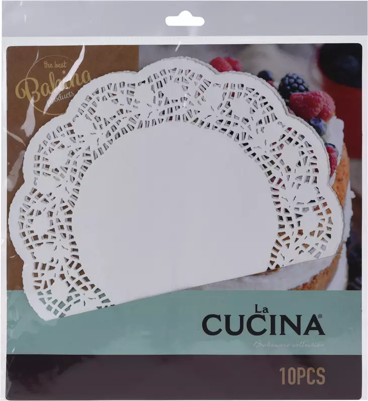 Kakkupaperi 26 cm 10 kpl/pkt - Muut keittiötuotteet - 8711295607264 - 1