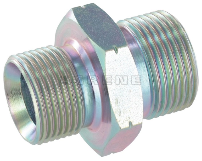 Kaksoisnippa 3/4" BSP x M30x2,0 uros/uros - Hydrauliikka - 8719593141114 - 1