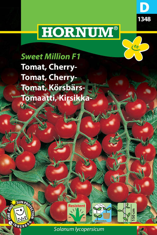 Kirsikkatomaatti ´Sweet Million F1´ - Siemenet ja siemenperunat - 5708787013484 - 1