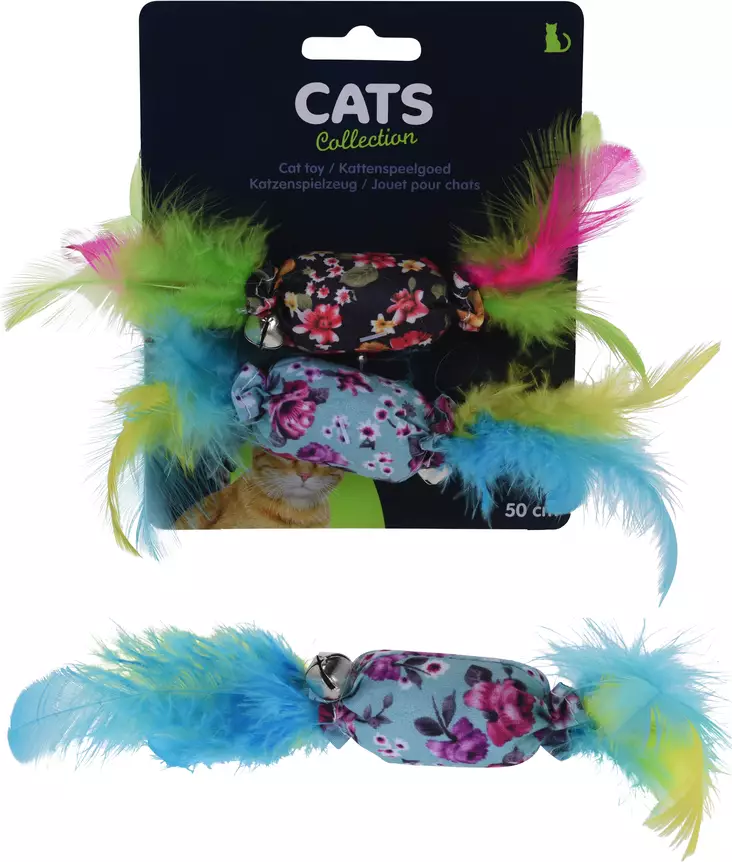 Kissan lelu 2 kpl/pkt - Lemmikkilelut - 8719202994704 - 1