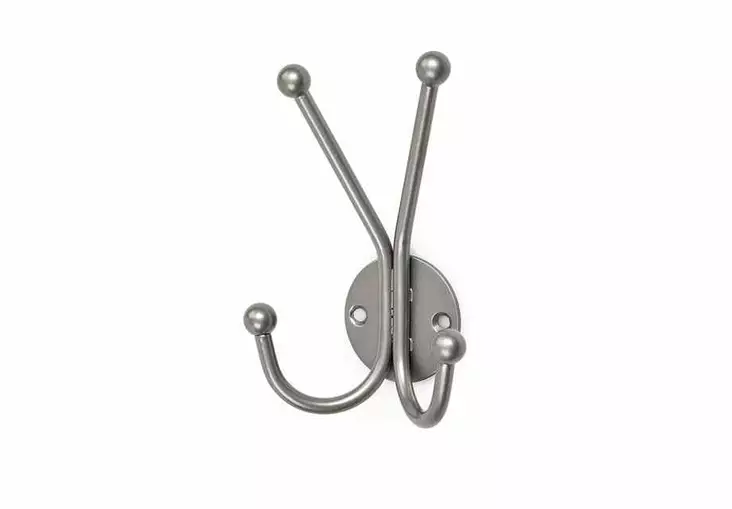 Koukku Trendline TL10 harmaa - Seinäkoukut, naulakot - 7317900182624 - 1