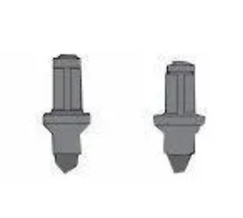 Kovametallitappi terävä prikalla 1 kpl - Tieterät  - 5700036089684 - 1