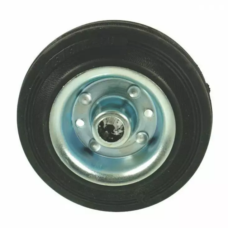 Kumipyörä kuulalaakerilla 125 mm - Kärryt, pyörät - 8716106189304 - 1