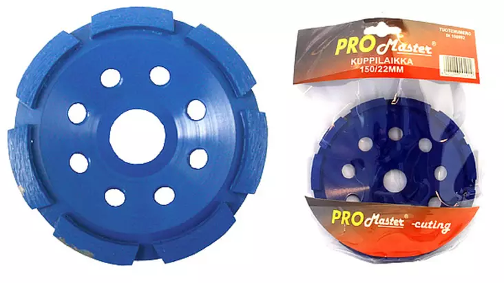 Kuppilaikka timantti 150 mm - Hiomatarvikkeet - 6420286004914 - 1
