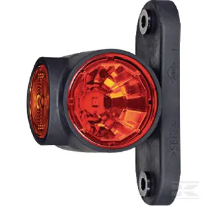 LED-äärivalo muovivarsi suora lyhyt - Huomiovalot ja majakat - LA30014 - 1