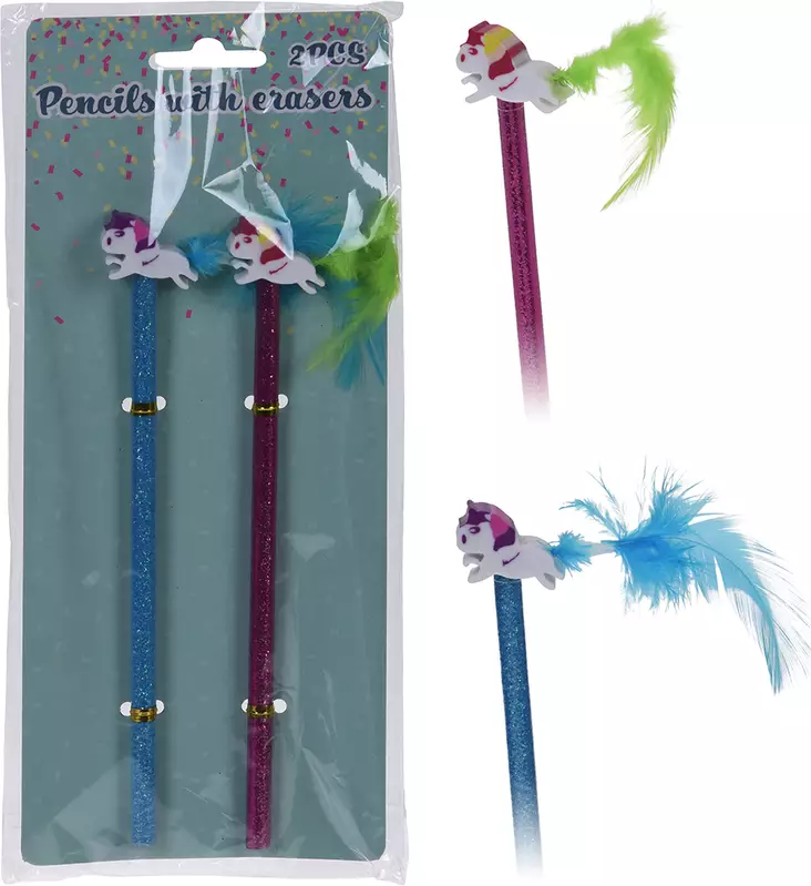 Lyijykynä Unicorn 2 kpl/pkt - Toimistotarvikkeet - 8719202458954 - 1