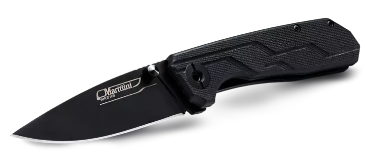 Marttiini musta 8 Taittoveitsi - Puukot ja tarvikkeet - 6416885582014 - 1
