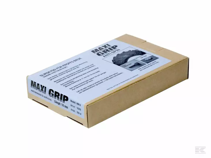 Maxi Grip kovametallinasta 18 mm 100 kpl - Muut traktoritarvikkeet - 7350047740494 - 1