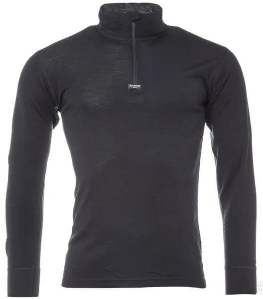 Merinovilla aluspaita vetoketjulla - Talvi työvaatteet - 8719607228954 - 1