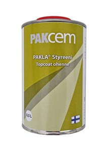 Pakla styreeni 0,4 litraa - Muut rakennuskemikaalit - 6411690013104 - 1