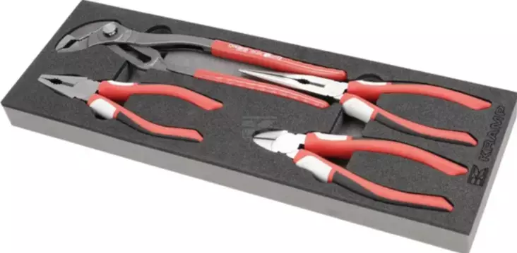 Pihtisarja Kramp 4 kpl (P) - Työkalusarjat - 8719493210064 - 1