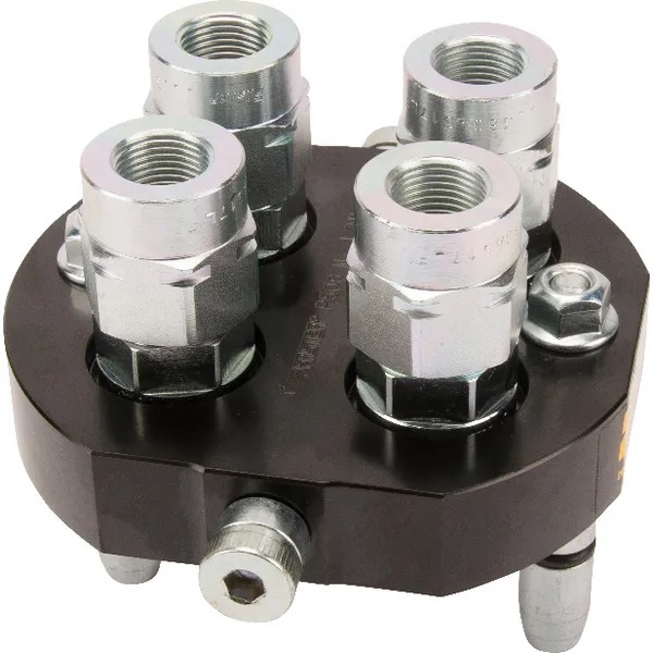 Pikaliitin Multifaster P506 4 x 3/8" (3/8" kierre; työkoneosa) - Hydrauliikka - 8023453670714 - 1