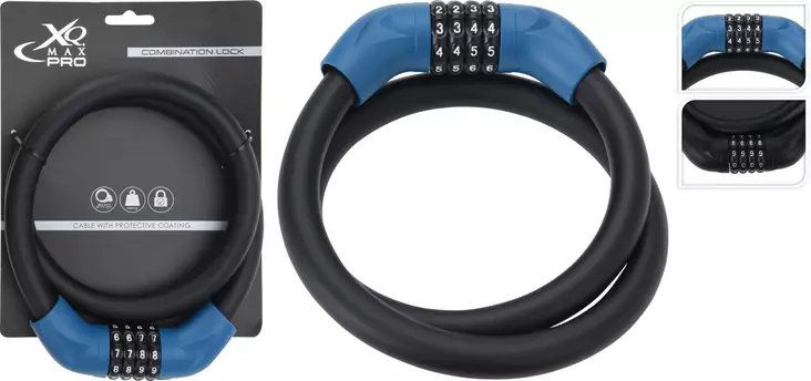 Polkupyörän yhdistelmälukko - Pyöräilytarvikkeet - 8719407047984 - 1