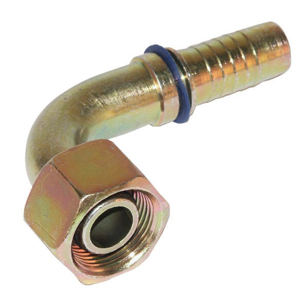Puristettava liitin DN10 M20 x 1,5 12S naaras/uros 90° - Hydrauliikka - 8716106787074 - 1