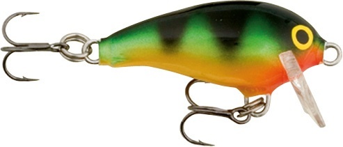 Rapala Mini Fat Rap uistin 3cm (P) - Vieheet ja perhot - 022677005164 - 1