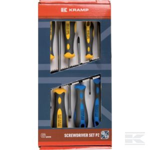 Ruuvitalttasarja Kramp ura ja PZ 6-os. - Ruuvimeisselit ja -sarjat - 8716106939794 - 1