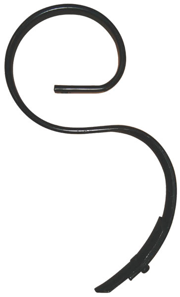 S-piikki 32 x 12 mm 190 mm kärkilapulla - Maanmuokkaustarvikkeet - 5700036791754 - 1