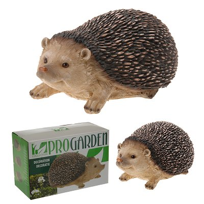 Siili puutarhapatsas 20 cm - Puutarhapatsaat, koristeet - 8711295148804 - 1