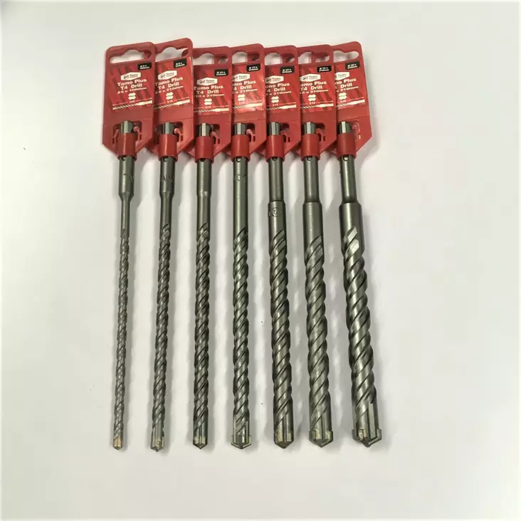 Tamo Plus T4 kiviporanterä SDS 10x210 - Kivi- ja lasiporanterät - 6420613768854 - 1