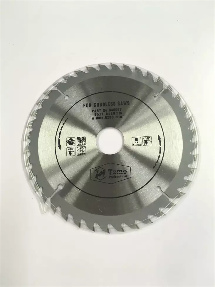 Tamo pyörösahanterä 185x1,8mmx48Tx30mm - Sirkkelin- ja pyörösahanterät - 6420613774824 - 1