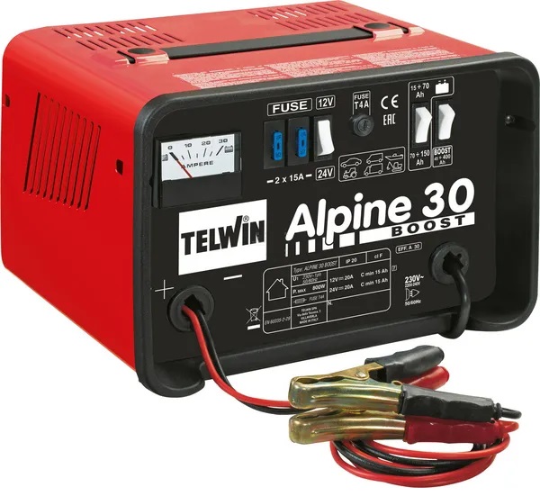 Telwin Alpine 30 Boost akkulaturi - Invertterit, laturit - 8004897641454 - 1