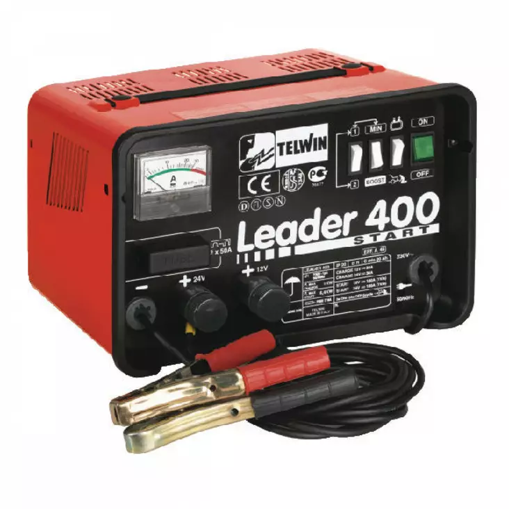 Telwin Leader 400 Start akkulaturi startterilla - Invertterit, laturit - 8716106305964 - 1