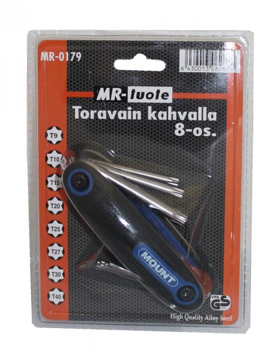 Torx-avain kahvalla 8-os. - Muut avaimet - 6430013062674 - 2