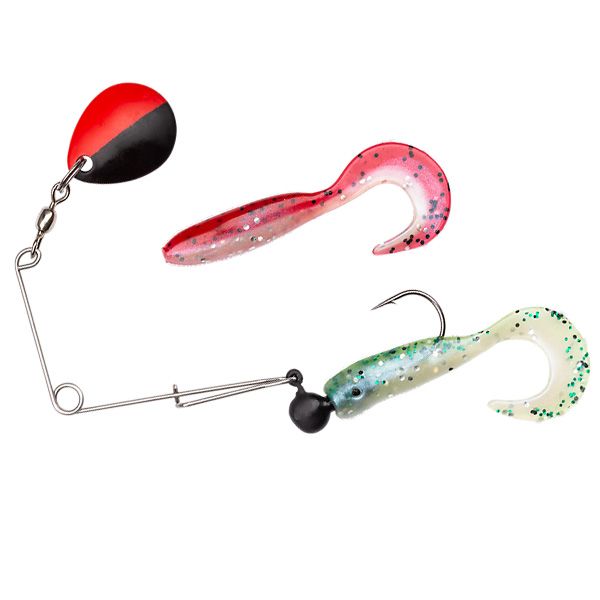 URBN Micro Spinnerbait 7gr Red/Black - Vieheet ja perhot - 028632934104 - 1