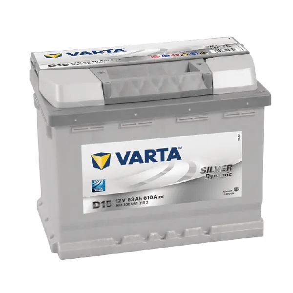 Varta Silver Dynamic 12V 63Ah 610A käynnistysakku - Käynnistysakut - 4016987119754 - 1
