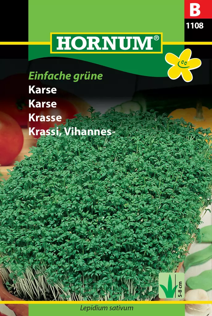 Vihanneskrassi ´Einfache grüne´ - Siemenet ja siemenperunat - 5708787011084 - 1
