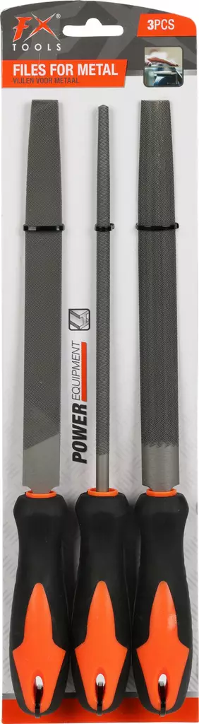 Viilasetti metallille 3-os. - Muut käsityökalut - 8720573434904 - 1