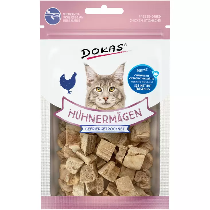 Dokas kissalle pakastekuivattu kananmaha 12g - Koiranruoka - 4251276204234 - 1