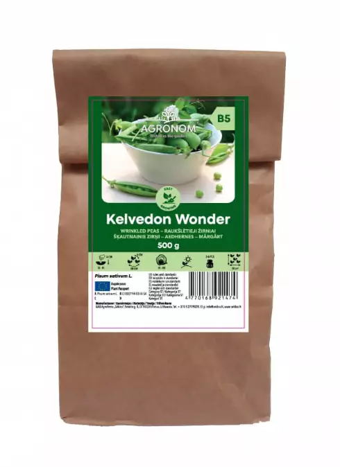 Silpoydinherne ´Kelvedon Wonder´ 500g - Siemenet ja siemenperunat - 4770168921474 - 1