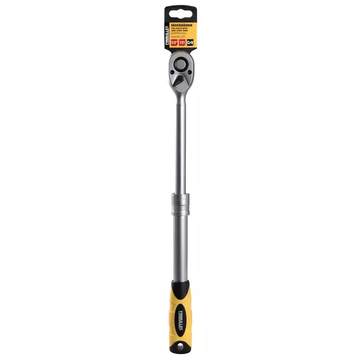Räikkä 1/2" teleskooppivarrella CrV - Räikkävääntimet - 6438152028414 - 1