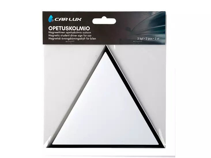 Opetuskolmio 2 kpl/pkt - Autotarvikkeet - 6438255918124 - 1