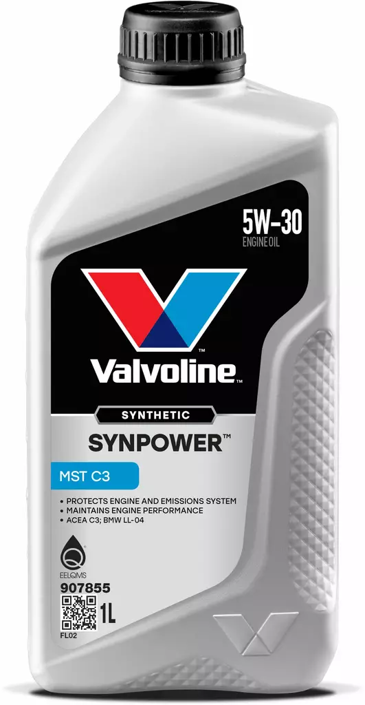 Valvoline SynPower MST C3 5W-30 moottoriöljy 1 l - Moottoriöljyt - 8710941013824 - 1