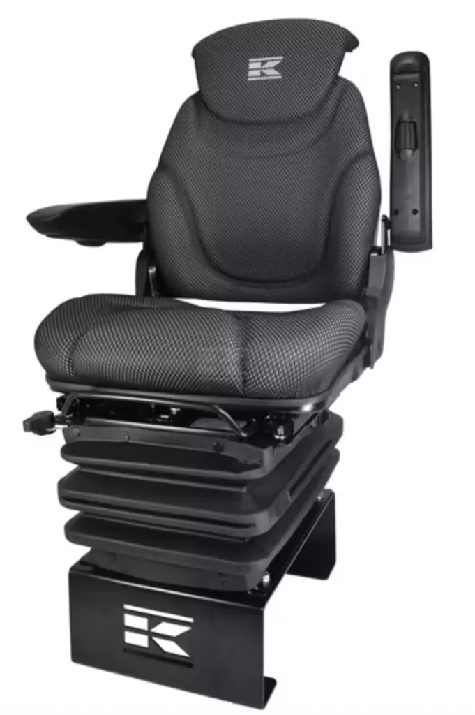 K-Lux ilmajousitettu istuin 490mm 12V - Traktorin istuimet - 8719493533774 - 1